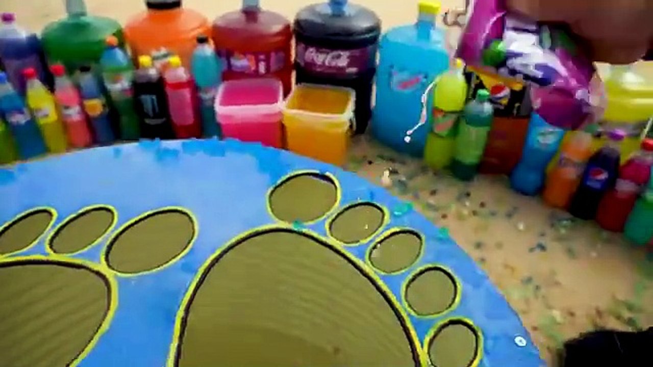 BIG ToothPaste Eruption From Feet Pit