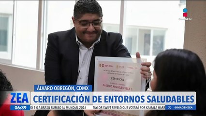 Lía Limón recibe la certificación de 17 nuevos Entornos Saludables