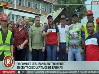 Descargar video: Barinas | Planteles educativos reciben mantenimiento integral gracias a Bricomiles