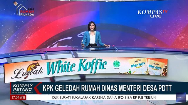 KPK Geledah Rumah Dinas Mendes Abdul Halim, Diduga Terkait Korupsi Dana Hibah Jatim