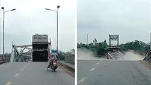 Vietnam: Puente colapsa debido al tifón Yagi y deja al menos 10 carros y 13 desaparecidas