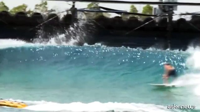 Ad Abu Dhabi la piscina con onde artificiali pi? grande del mondo