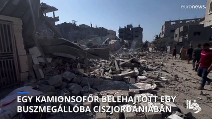 A szerdai izraeli légitámadásoknak főleg nők és gyerekek estek áldozatul, ezt közölte a Hamász