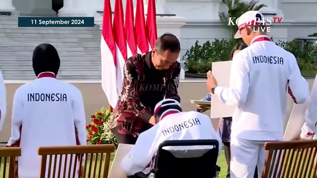 Momen Presiden Jokowi Serahkan Bonus ke Peraih Medali Paralimpiade: Rp 6 Miliar untuk Peraih Medali