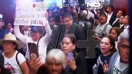 هجوم معترضان خشمگین به سنای مکزیک مانع از تصویب لایحه اصلاحات قضایی نشد