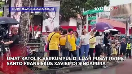 Intip Mobil yang Dipakai Paus Fransiskus di Singapura
