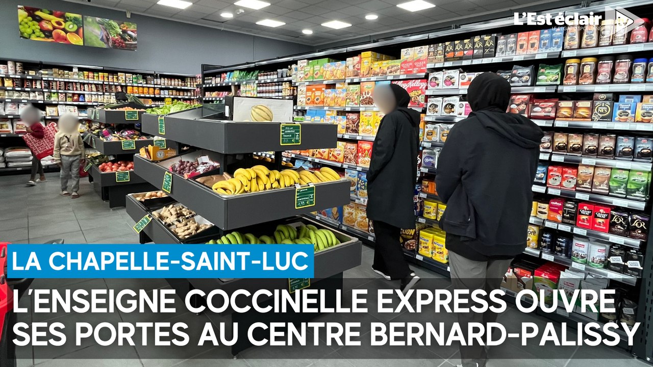 L’enseigne Coccinelle Express ouvre ses portes au centre Bernard-Palissy à La Chapelle-Saint-Luc