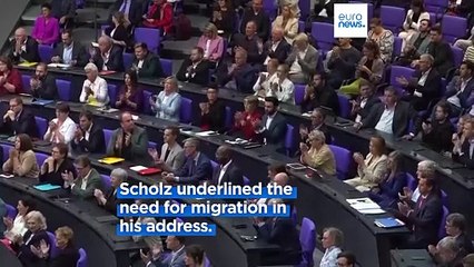 'Serious politics': Scholz backs government's migration policies