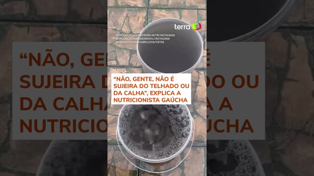 Moradores relatam chuva preta por causa da fumaça de queimadas no Rio Grande do Sul #shorts