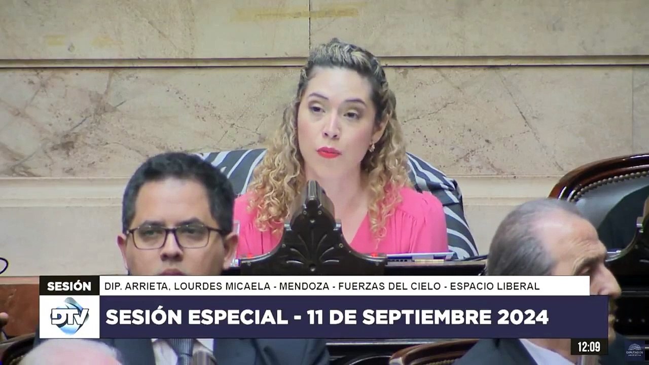El tajante mensaje de la diputada Lourdes Arrieta, en su primera sesión después de abandonar el bloque libertario: "Los jubilados..."