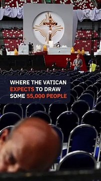 Pope Francis arrives in Singapore, last stop on 12-day tour