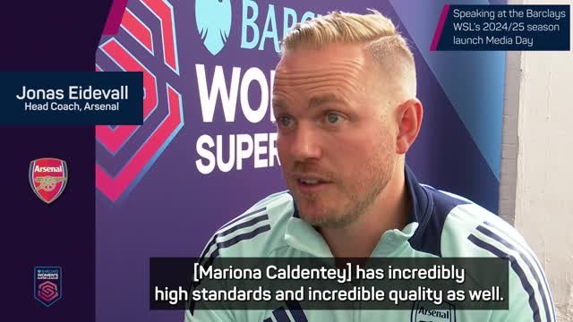 Caldentey brings a 'culture of winning' to Arsenal - Eidevall