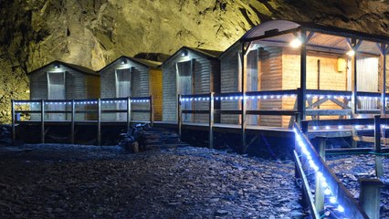 World's deepest hotel 1,375ft underground and accessible by epic hike
