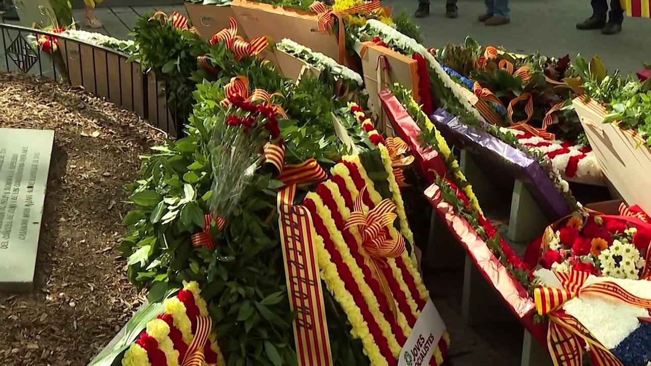 Cataluña celebra su primera Diada con Illa como presidente de la Generalitat