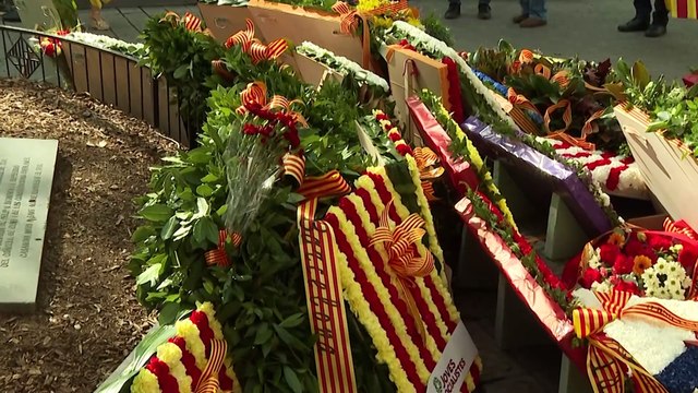 Cataluña celebra su primera Diada con Illa como presidente de la Generalitat