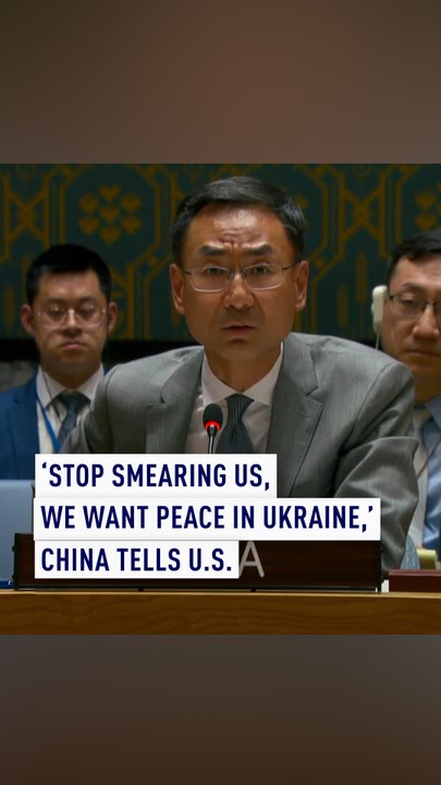 ‘Stop smearing us, we want peace in Ukraine,’ China tells U.S.