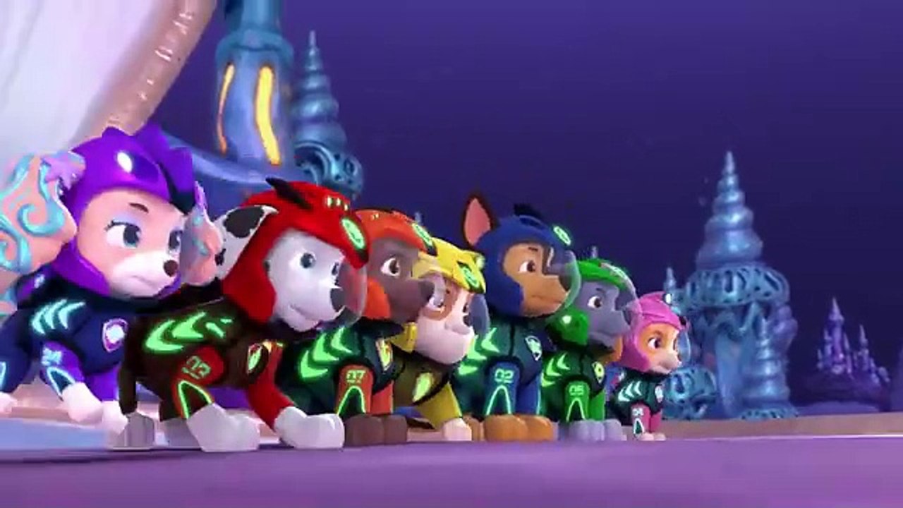 Aqua Pups Save the Whale Patroller - PAW Patrol Episode - Cartoons for Kids