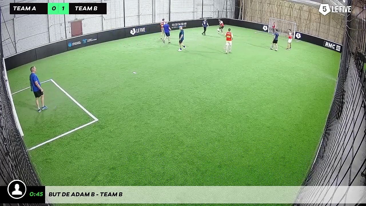 But de Adam B - Team B