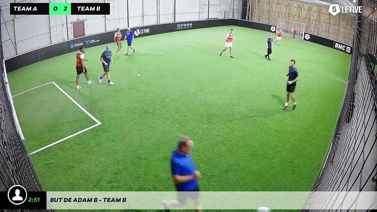 But de Adam B - Team B