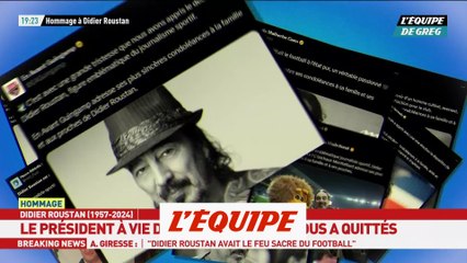 De nombreuses réactions sur les réseaux sociaux - Foot - Disparition de Didier Roustan