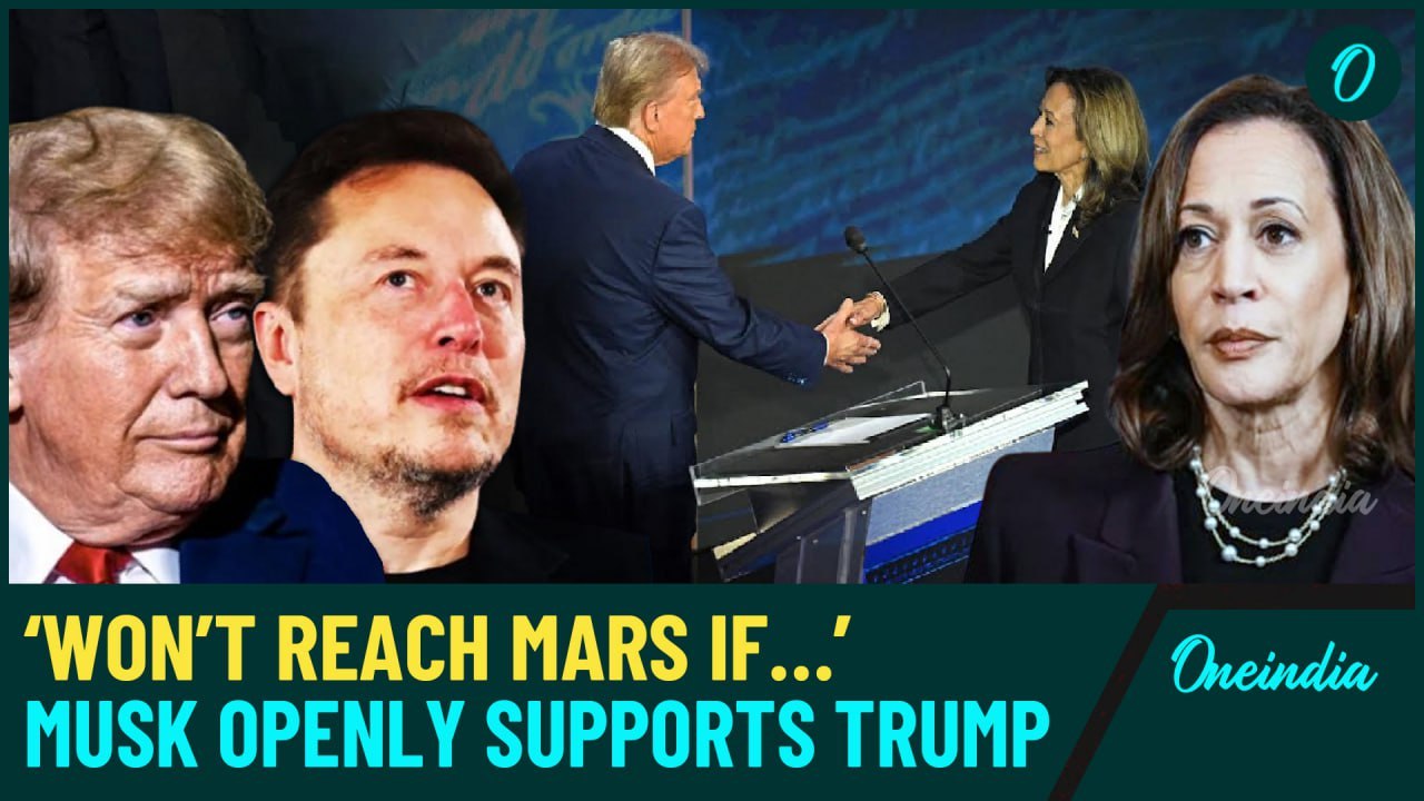 Elon Musk Claims Mars Mission Doomed if Kamala Harris Wins: Trump 'Delivers,' Harris 'Just Talks'