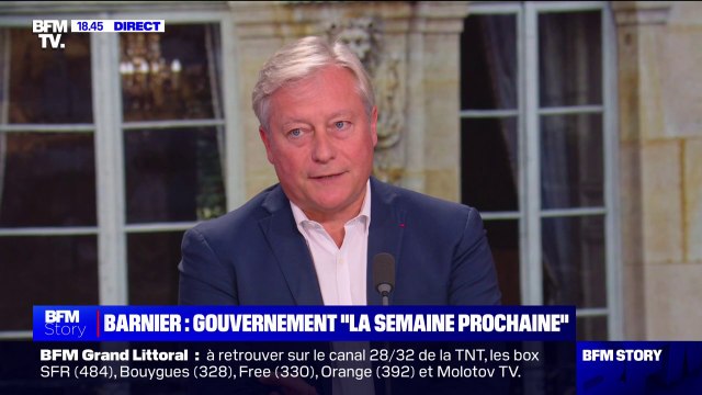 Gouvernement Barnier: Tous ceux qui aiment la France et qui pensent que la République doit sortir de l'ornière (…) doivent s'engager , estime Laurent Hénart, président du Parti radical