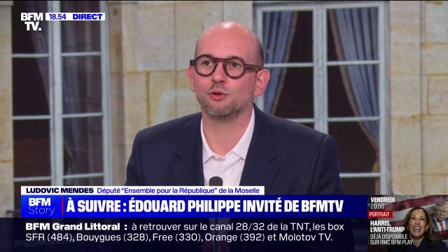 Ludovic Mendes, député Ensemble: J'attends de Michel Barnier qu'il ne soit pas le représentant des LR