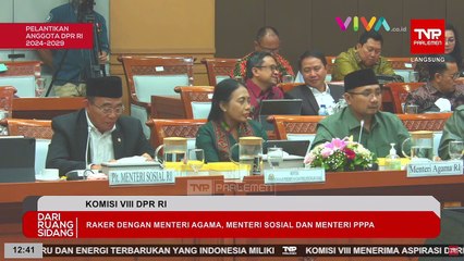 Momen Permohonan Maaf dan Pantun Kocak Menag Yaqut Ke DPR RI