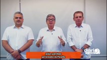 João Azevêdo e Chico Mendes anunciam o médico Pablo Leitão como candidato a prefeito de Cajazeiras