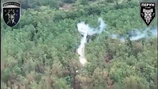 Ukraine's 'Dragon Drone' Rains Molten Metal On Russian Positions (1)