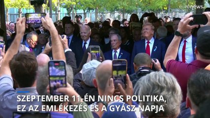 USA: szeptember 11-én nincs politika, ez a nap a gyászé és az emlékezésé