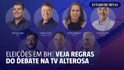 Eleições em BH: veja regras do debate na Tv Alterosa
