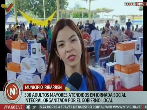 Lara | 300 adultos mayores son atendidos en jornada integral Más Años, Más Amor