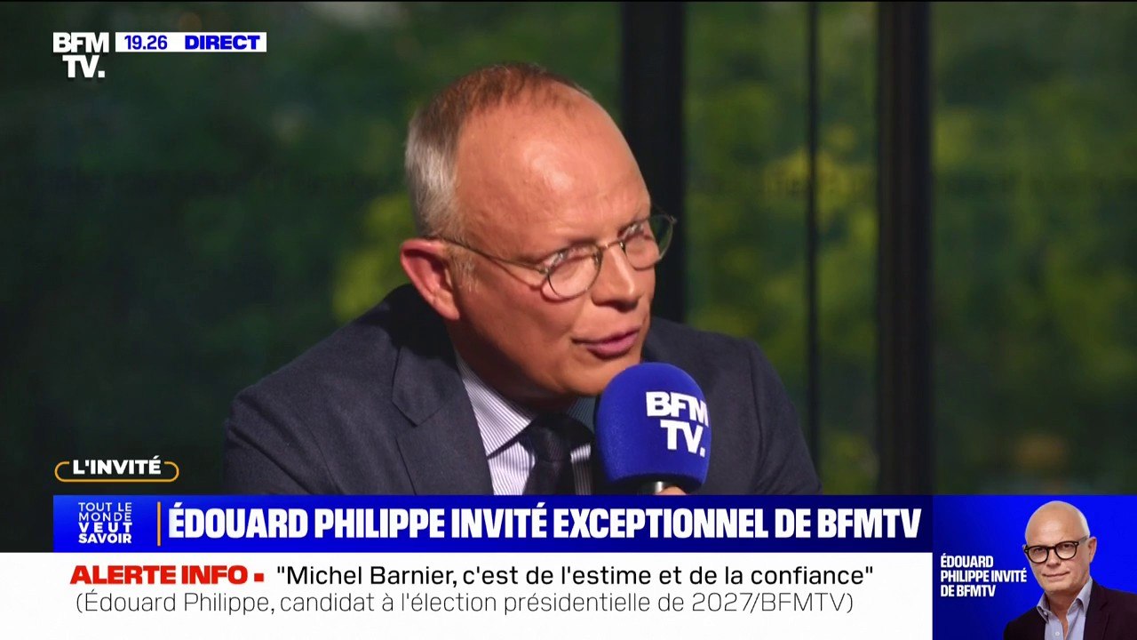 Édouard Philippe: "Aucun grand pays ne peut accepter que les questions migratoires soient des questions sur lesquelles il ne décide pas"