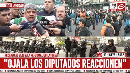 Pablo Moyano: "Los radicales se dieron vuelta como una media"