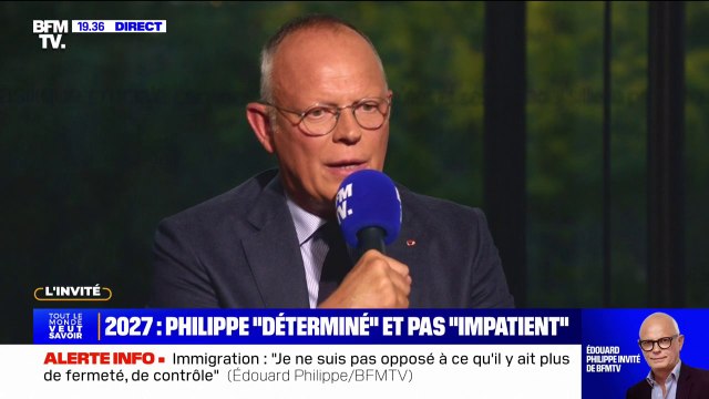 Ce ne sera ni du Thatcher ni du Macron : Édouard Philippe assure que son programme pour la présidentielle viendra le moment venu