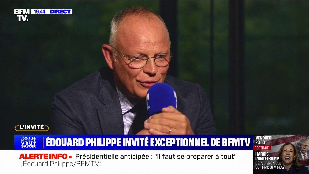 Édouard Philippe: "J'ai dîné une fois avec madame Le Pen (...) J'assume parfaitement de pouvoir discuter calmement avec des gens avec lesquels je suis en profond désaccord"