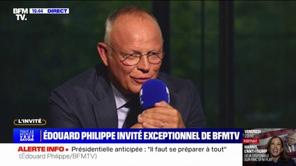 Édouard Philippe: "J'ai dîné une fois avec madame Le Pen (...) J'assume parfaitement de pouvoir discuter calmement avec des gens avec lesquels je suis en profond désaccord"