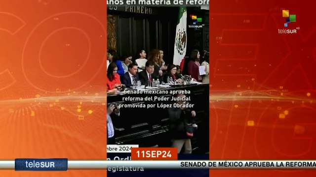 Conexión Digital Meridiana 11-09 México aprueba reforma del Poder Judicial