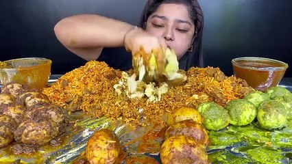 30 SPICY EGG CURRY WITH SOYA CHUNK BIRYANI, EGG KALA BHUNA, BIHARI EGG CURRY & HARIYALI EGG CURRY