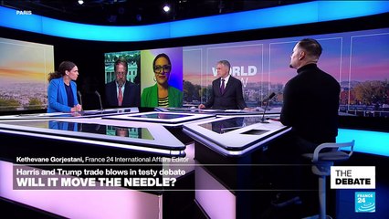 Will it move the needle? Harris and Trump trade blows in testy debate