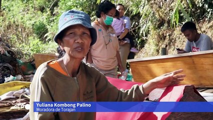 Vilarejo indonésio veste os cadáveres em ritual para os mortos