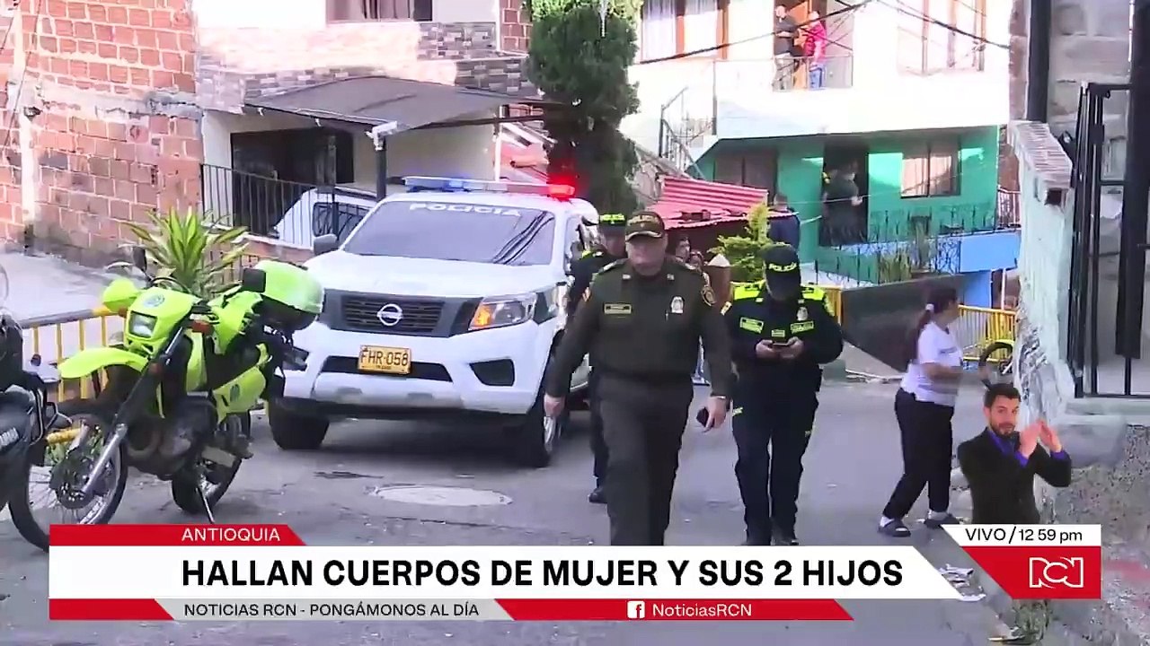 Encuentran a tres personas de una familia muertas dentro de vivienda en Medellín: habría sido envenenamiento