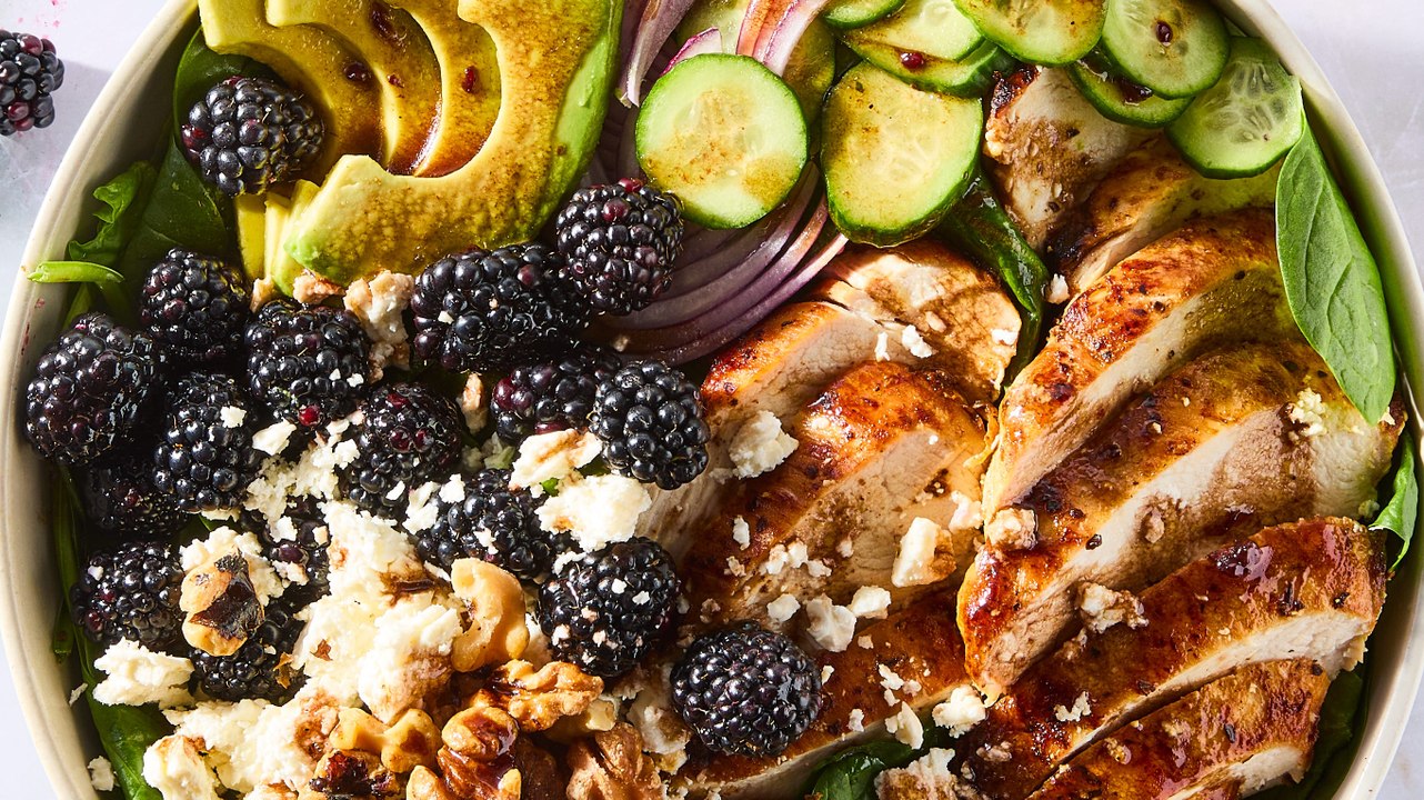 Leftover Jam In The Fridge? Try Making Our Blackberry Chicken Salad
