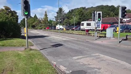 Welshpool Road in Shrewsbury getting a new surface.