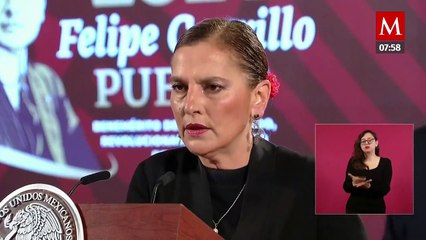 "Seré su leal escudera", dice Müller a Sheinbaum a días de ocupar la Presidencia