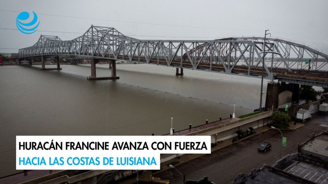 Huracán Francine avanza con fuerza hacia las costas de Luisiana