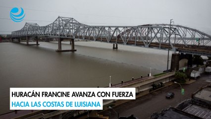 Huracán Francine avanza con fuerza hacia las costas de Luisiana