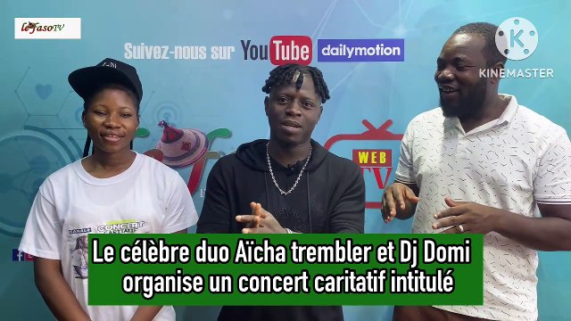 Burkina / Culture: Aïcha trembler et Dj Domi s'engagent pour l'éducation