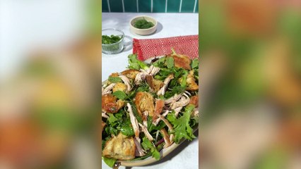 Spring Chicken Panzanella Salad Will Chase Away Your Late-Winter Blues